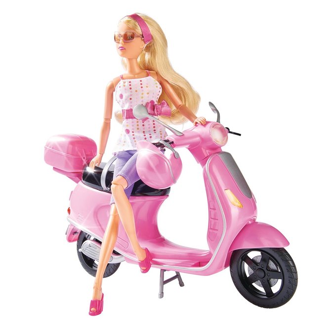 scooter barbie rose
