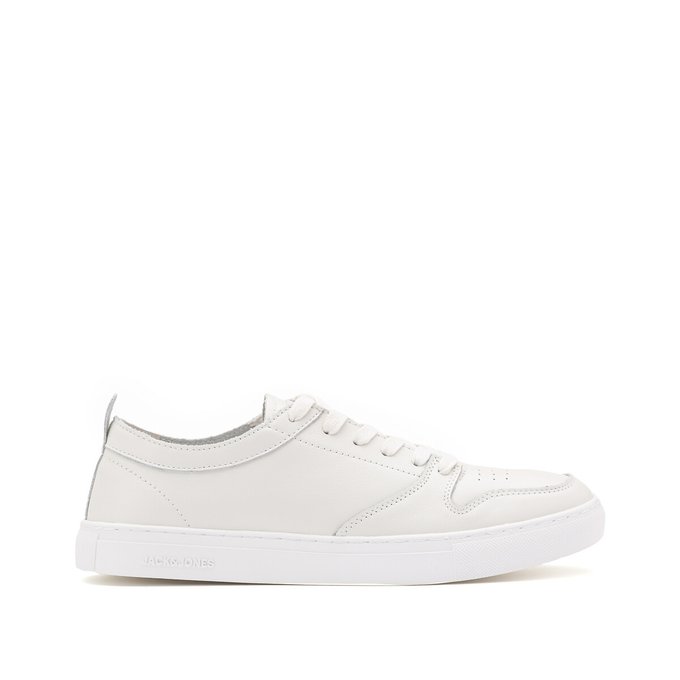 Leather jfw zola unlined trainers white 