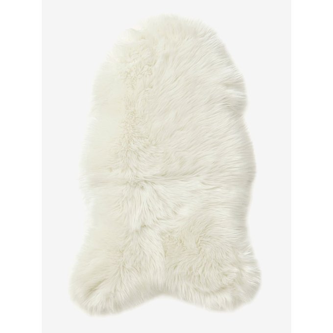 Tapis Effet Peau De Mouton Beige Clair Vertbaudet La Redoute