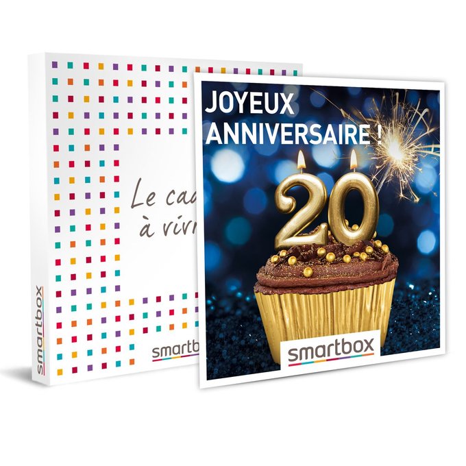 Smartbox Joyeux Anniversaire Ans Coffret Cadeau Multi Themes Smartbox La Redoute