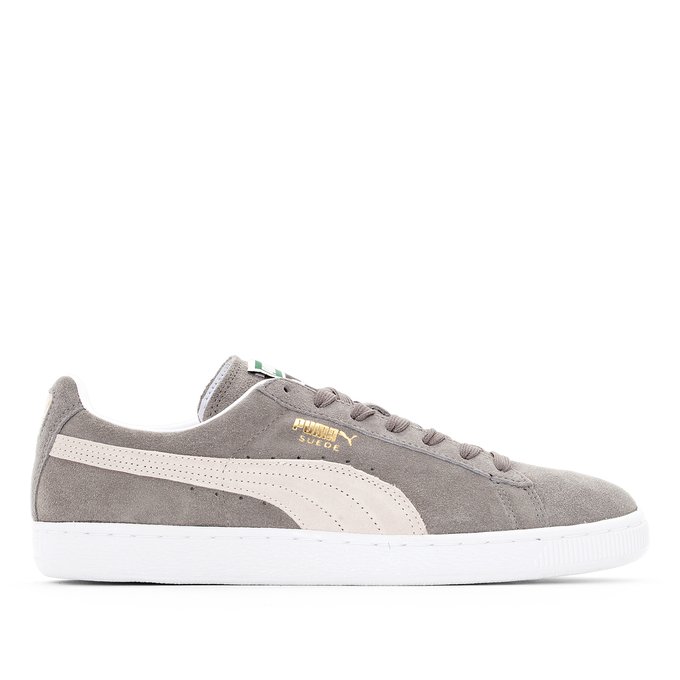 Suede classic + trainers grey/white 