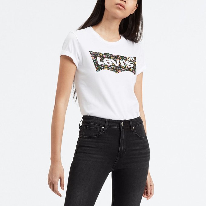 levis floral t shirt