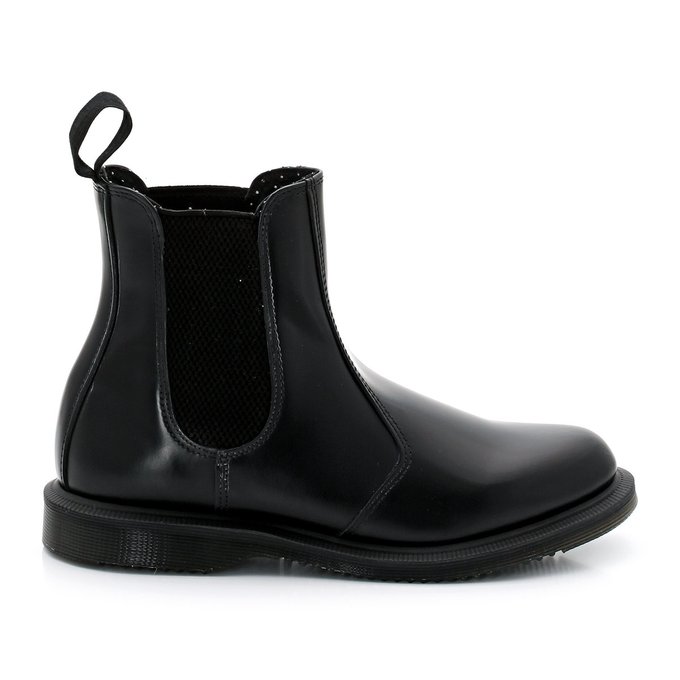 flora leather chelsea boots