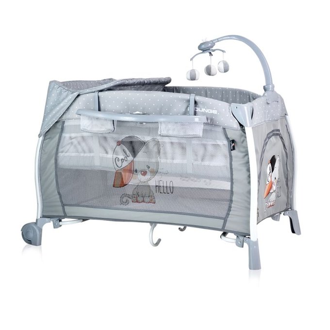 Lorelli Ilounge Lit Parapluie Pliant pour B/éb/é Beige