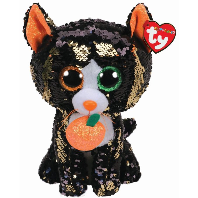 peluche ty chat multicolore