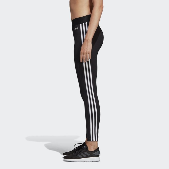 Legging Core 3 Stripes Noir Adidas Performance La Redoute