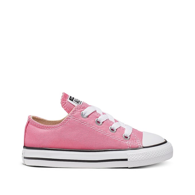 converse chuck taylor all star fashion leather ox childrens trainer