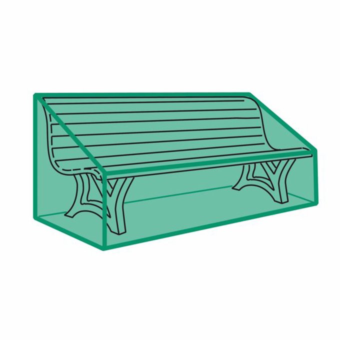Protective Cover For Garden Bench Green La Redoute Interieurs La