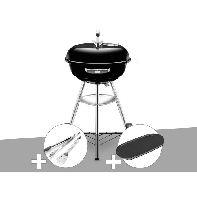 Barbecue weber compact kettle 47 cm Weber | La Redoute Barbecue weber 57 | La Redoute