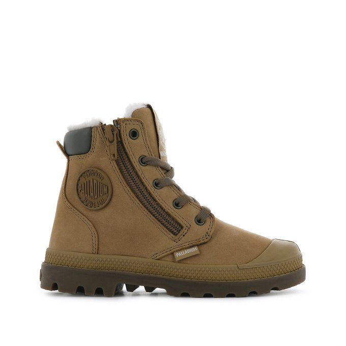 palladium cuir enfant