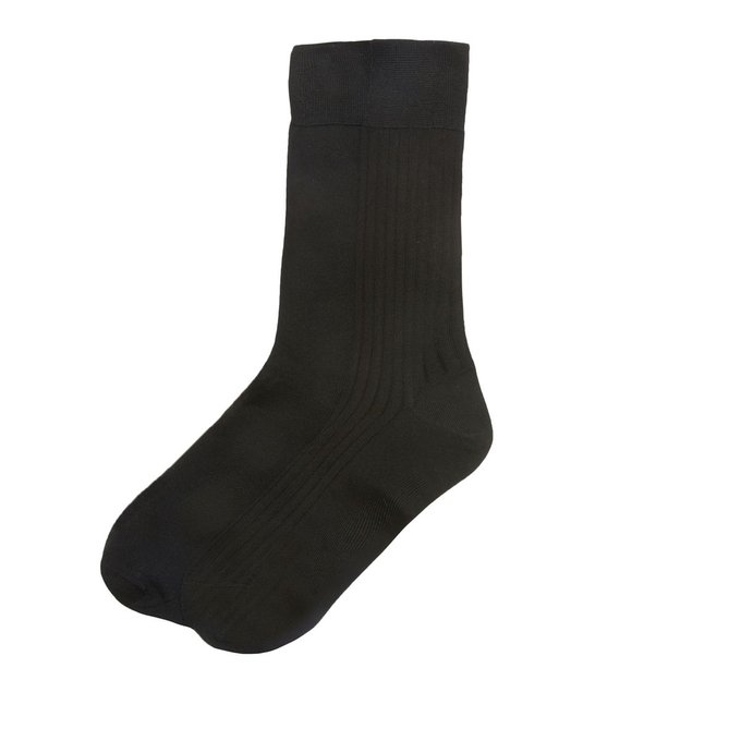 Lot de 24 Paires de Chaussette Fil d/Écosse 100/% Coton Remaill/é Ultra Confort