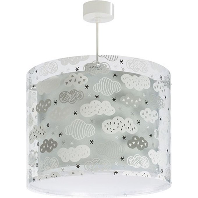 Suspension Pour Chambre Bebe Enfant Lampe Clouds Grise Gris Dalber La Redoute