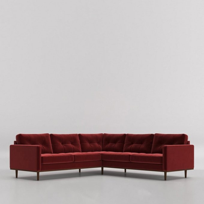Berlin Five Seater Corner Sofa Swoon La Redoute