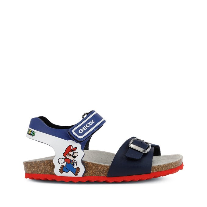 Kids Ghita Supermario Sandals with Touch 'n' Close Fastening