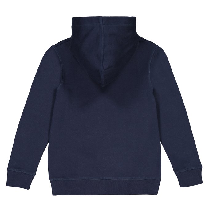 plain navy hoodie