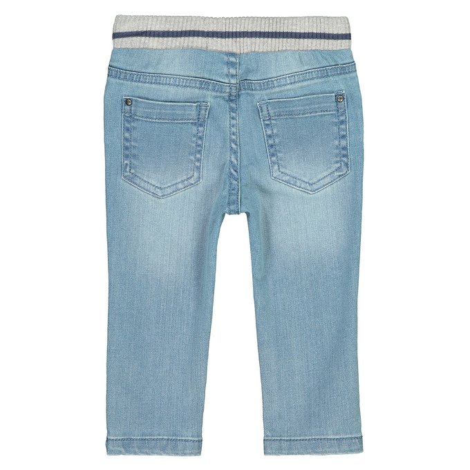 slim fit denim joggers
