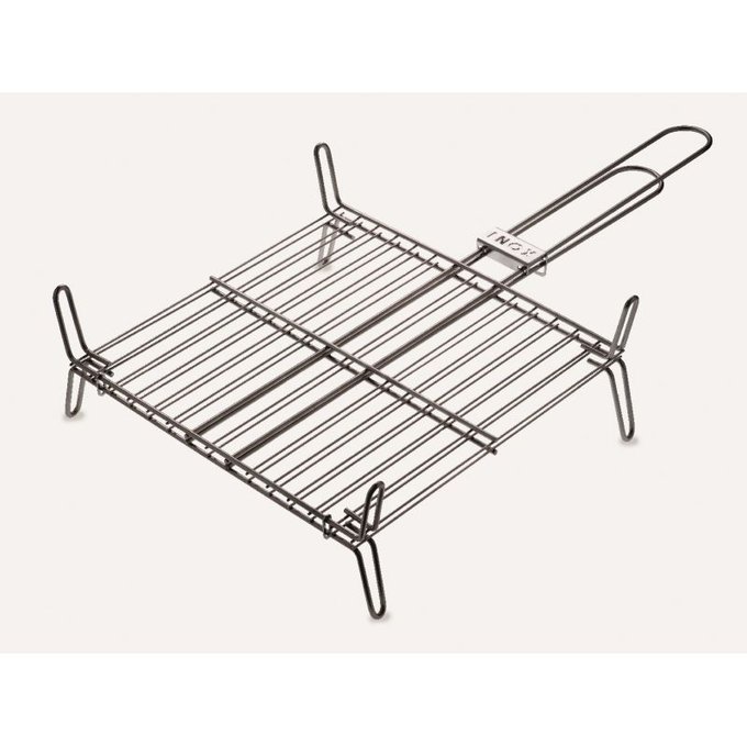 Grille inox pour barbecue à charbon Don Hierro | La Redoute Grille inox pour barbecue à charbon Don Hierro | La Redoute