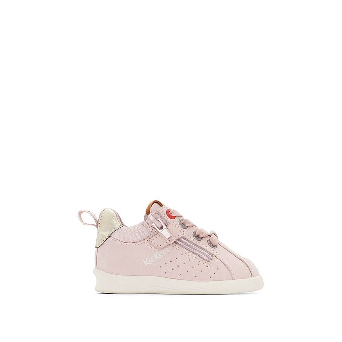 Baskets chicago bb rose poudré Kickers | La Redoute Kickers chicago bb | La Redoute