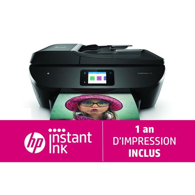 Imprimante Photo Pack Envy Photo 7830 1 An Instant Ink Hp La