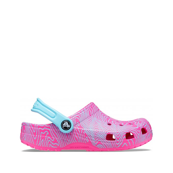 Kids Classic Topographic Clogs