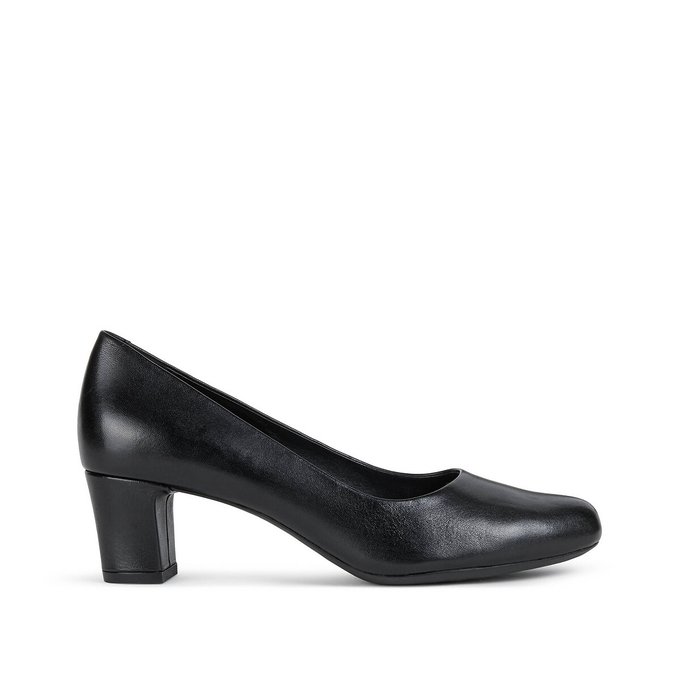 geox black heels