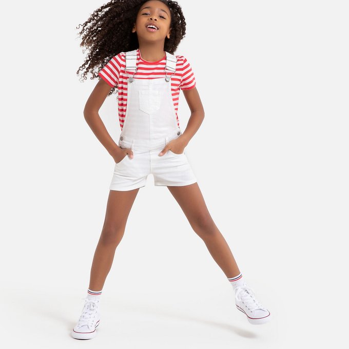 La Redoute Collection Denim Dungarees 3-12 Years