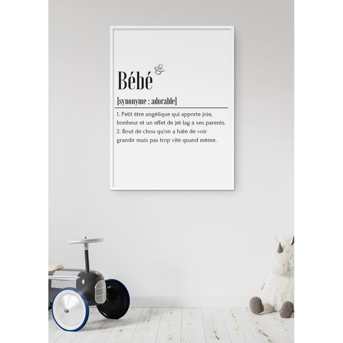 Affiche Definition Bebe 2 Multicolore L Afficherie La Redoute