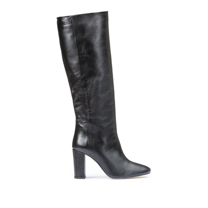 bottes noire talon