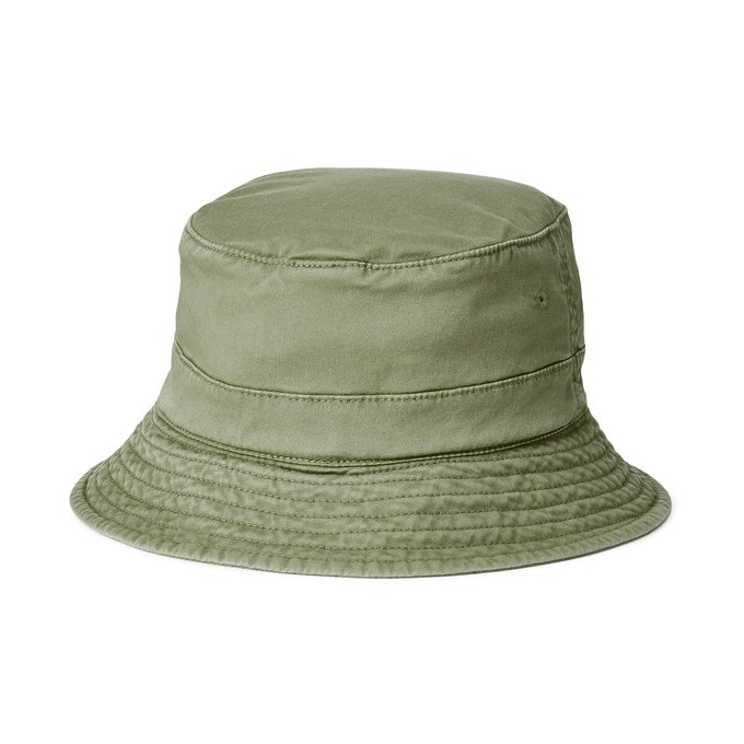 polo bucket hat khaki