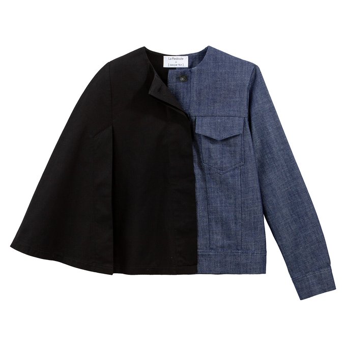 short cape jacket