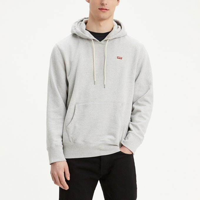 levis grey hoodie