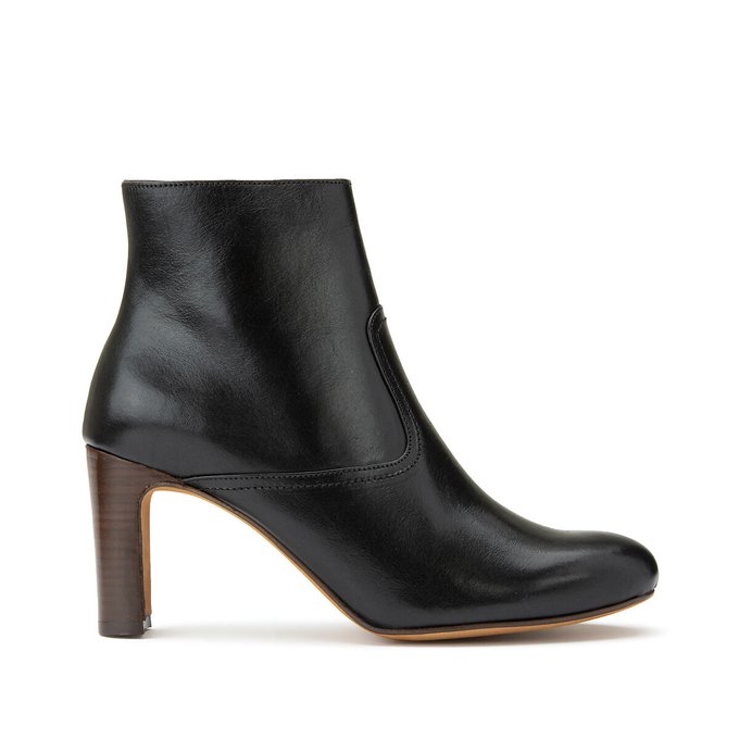 parisian black shoes heels