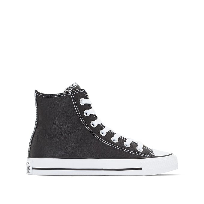 high top leather chuck taylors