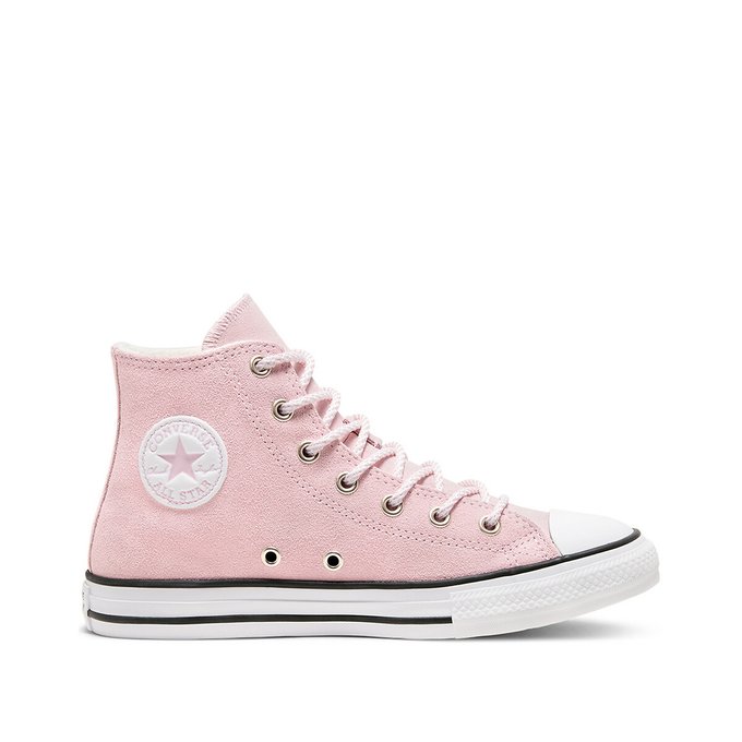 Zapatillas de piel chuck taylor all star rosa Converse | La Redoute