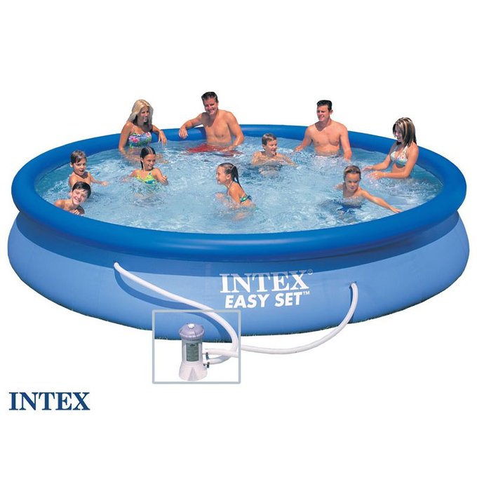 Piscine Autoportee Easy Set 4 57 X 0 84 M Intex La Redoute