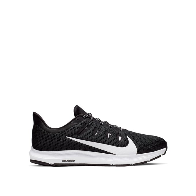 Quest running trainers , black/white 
