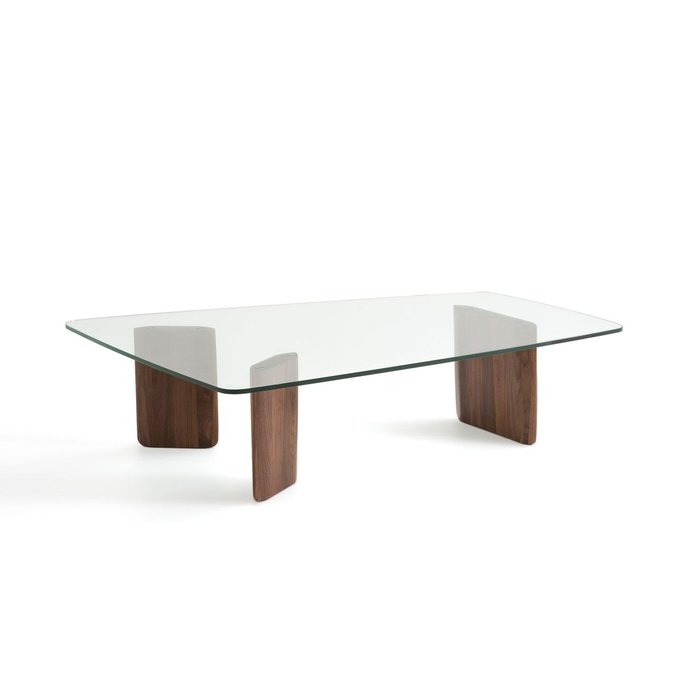Table Basse Noyer Massif Nella Noyer Am Pm La Redoute