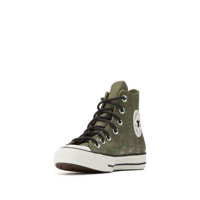 green khaki converse