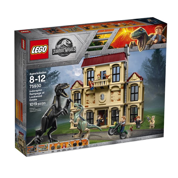 Lego Indoraptor Rampage At Lockwood Estate 75930 Multi