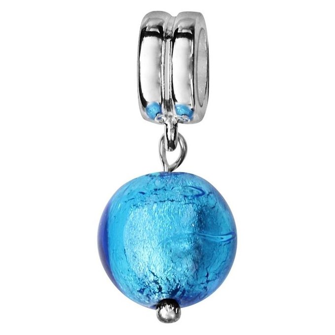 charm pandora murano bleu charm pandora murano bleu