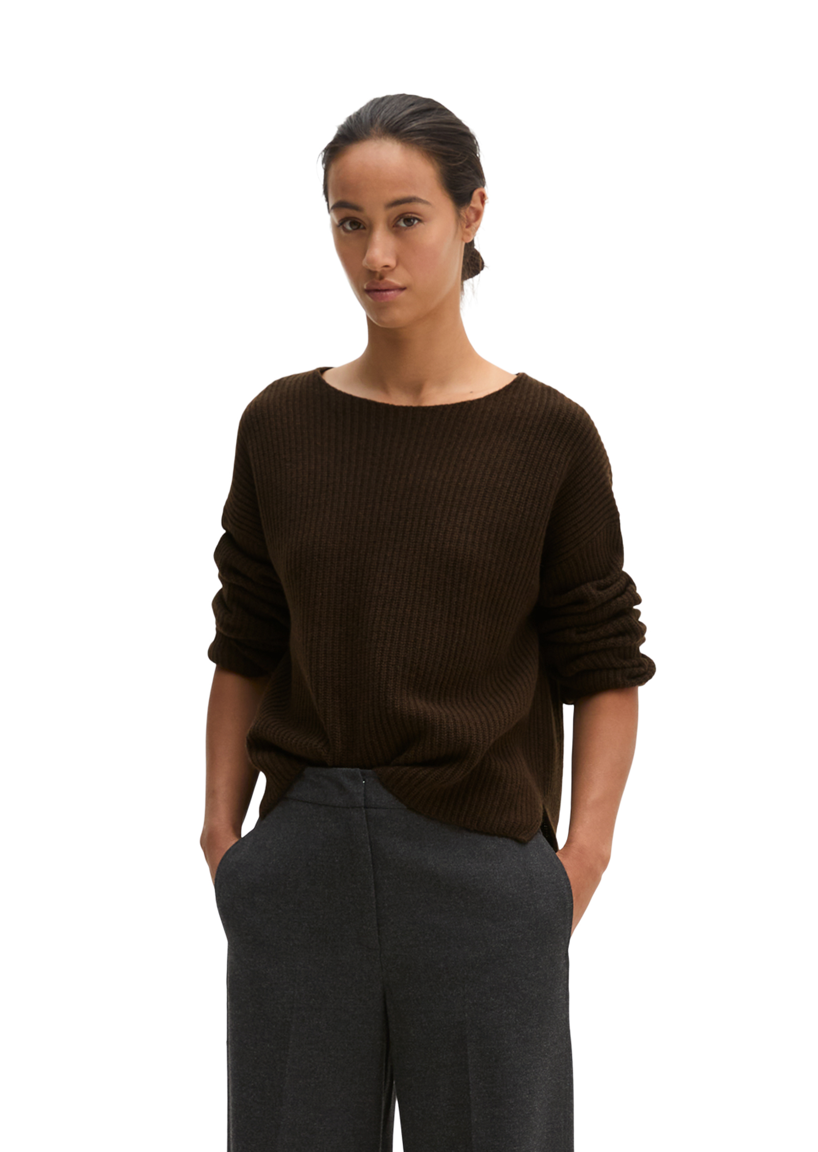 Pull en maille ample en mélange de laine vierge douce, MARC O'POLO