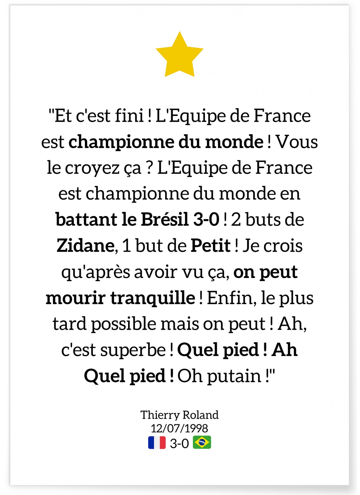 Affiche « On peut mourir tranquille », L'AFFICHERIE