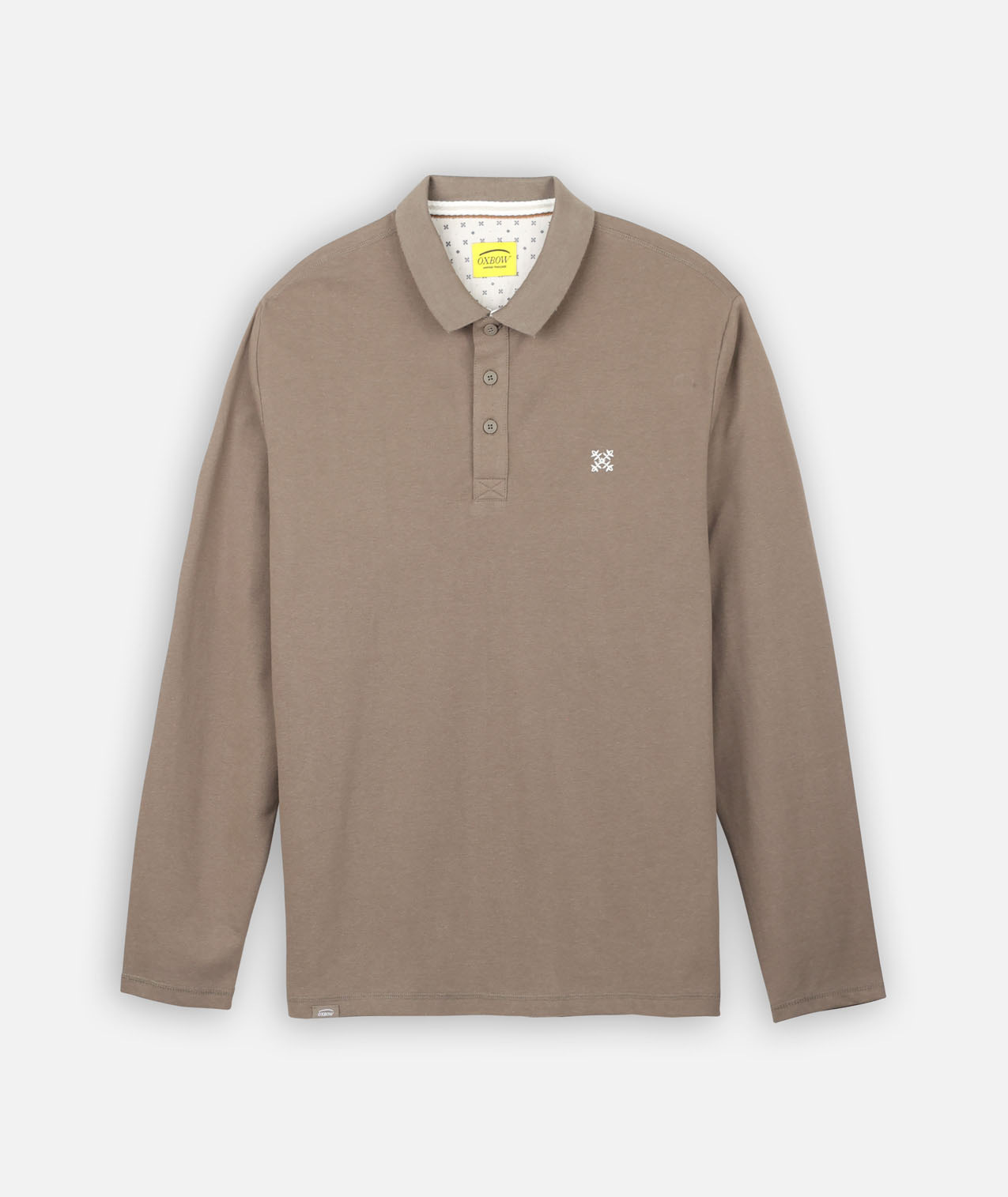 Polo manches longues piqué NIROS, OXBOW