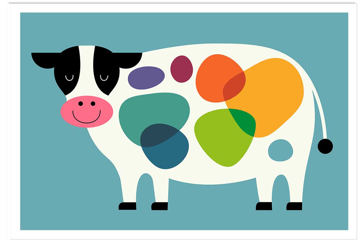 Affiche  happy milk !, HEXOA