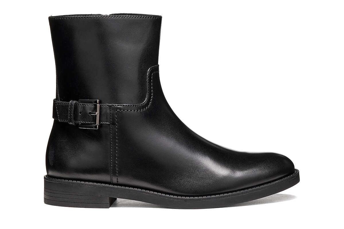 GEOX Botines planos de piel ESMEENA