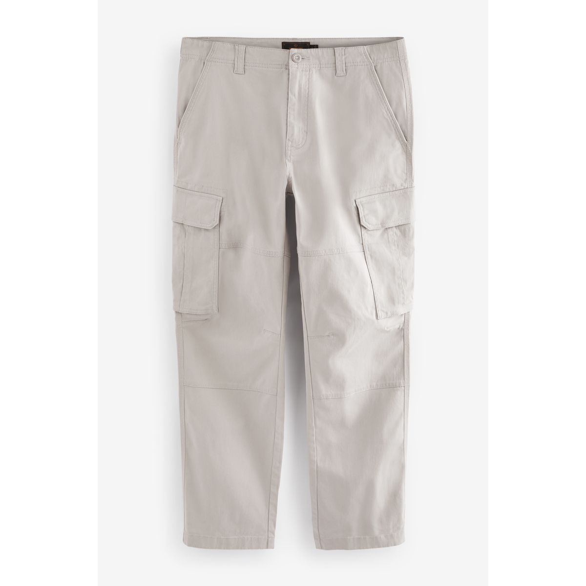 Pantalon cargo stretch en coton, NEXT
