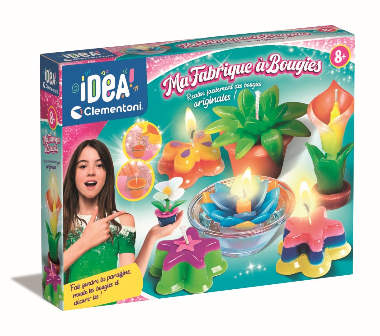 Clementoni Créateur De Talents - Ma Fabrique à Bougies - Loisirs Créatifs, CLEMENTONI
