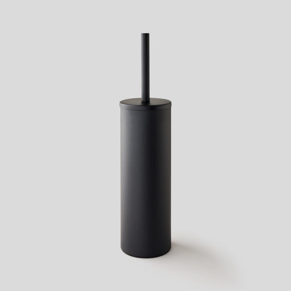 Porte balai en métal noir mat, MONOPRIX MAISON
