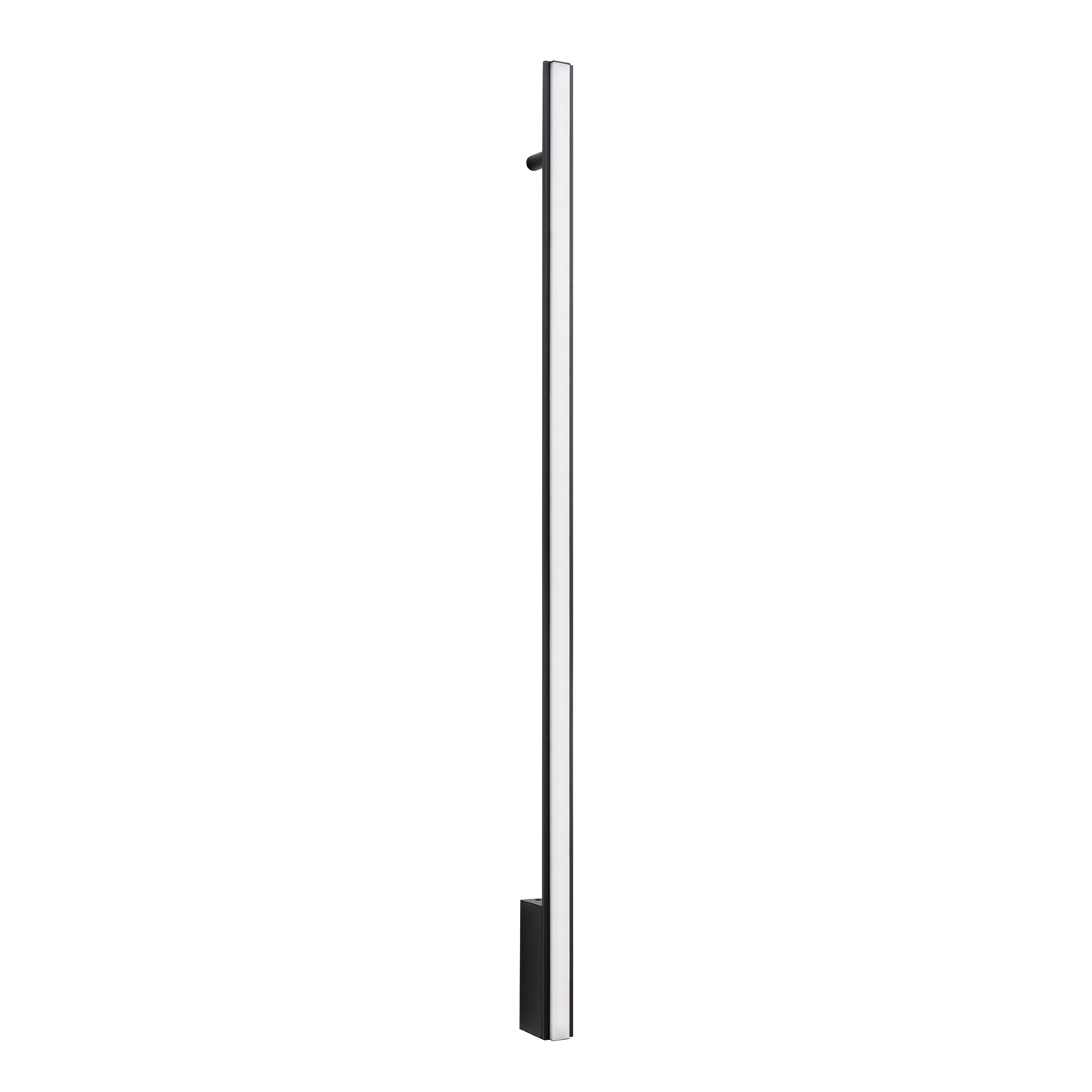 Applique murale Aluminium Noir LED 1 Lagom, EDEN