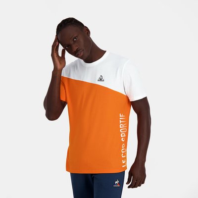 T-Shirt, Colorblock-Design LE COQ SPORTIF